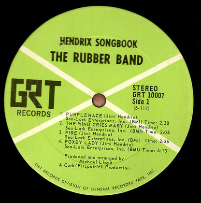 The Rubber Band : Hendrix Songbook (LP, Album)
