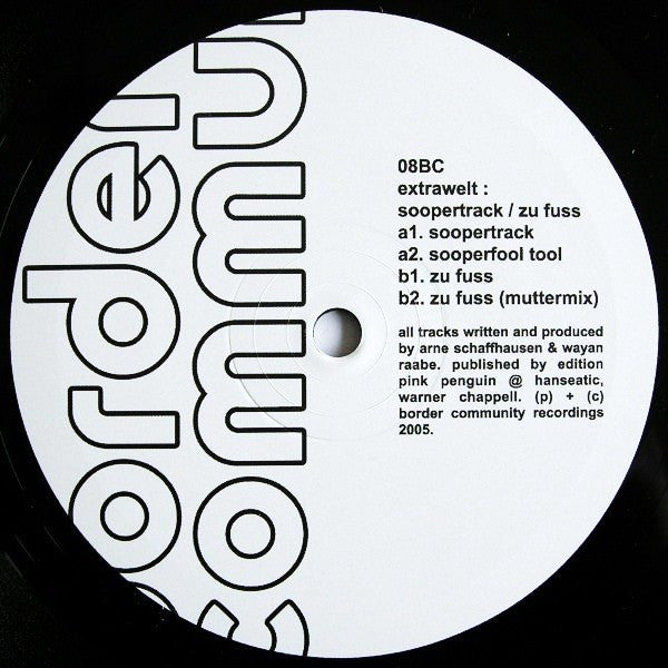 Extrawelt : Soopertrack / Zu Fuss (12")