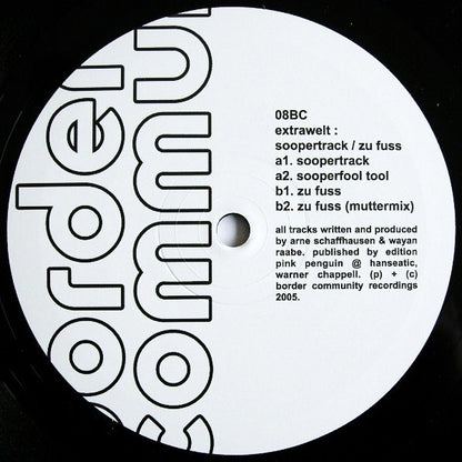 Extrawelt : Soopertrack / Zu Fuss (12")