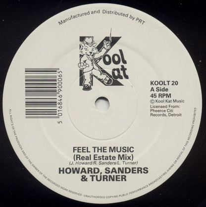 Howard*, Sanders* & Turner* : Feel The Music (12")