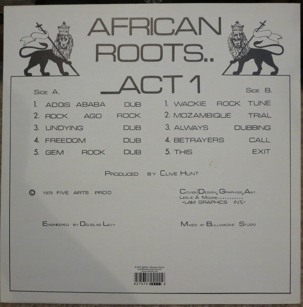 Bullwackies All Stars : African Roots Act 1 (LP, Album, RE, RM)