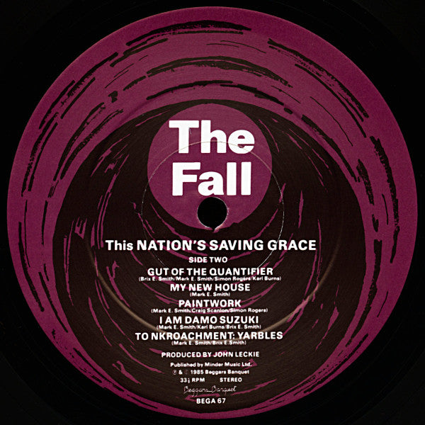 The Fall : This Nation's Saving Grace (LP, Album, Gat)