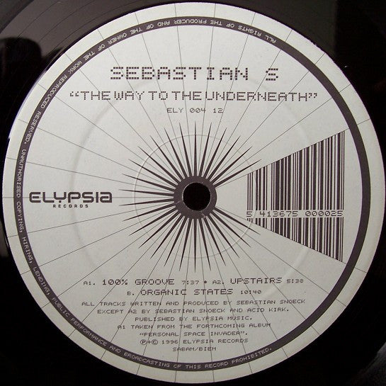Sebastian S* : The Way To The Underneath (12", EP)