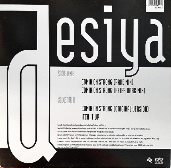 Desiya : Comin On Strong (12")