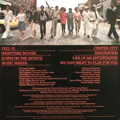 Fat Larry's Band : Feel It (LP, Album, PRC)