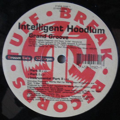 Intelligent Hoodlum : Grand Groove / At Large (12")