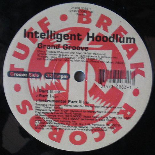 Intelligent Hoodlum : Grand Groove / At Large (12")