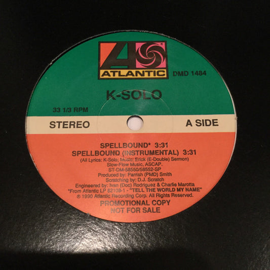 K-Solo : Spellbound  (12", Promo)
