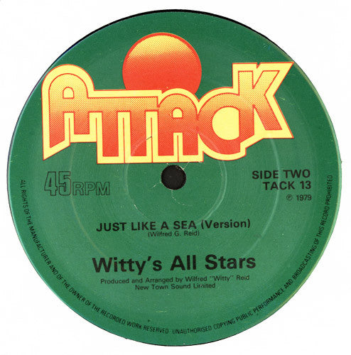 David Isaacs & Jah Thomas : Just Like A Sea (12")