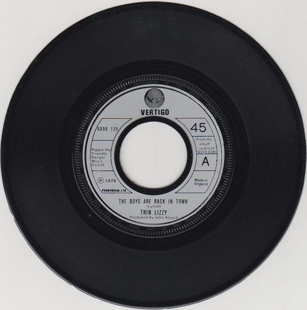 Thin Lizzy : The Boys Are Back In Town (7", Single, Lar)