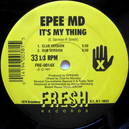 EPMD : It's My Thing / You're A Customer (12", RE)