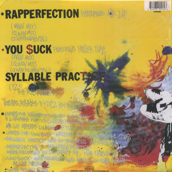 Edan : Rapperfection (12", RE)