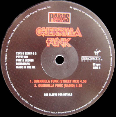 Paris (2) : Guerrilla Funk (12")
