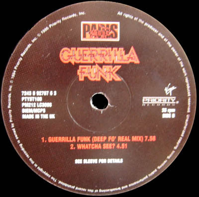 Paris (2) : Guerrilla Funk (12")