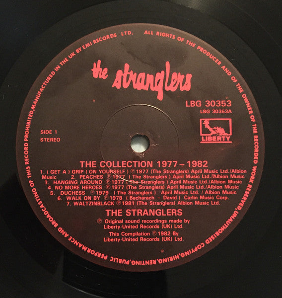 The Stranglers : The Collection 1977 - 1982 (LP, Comp, Bla)