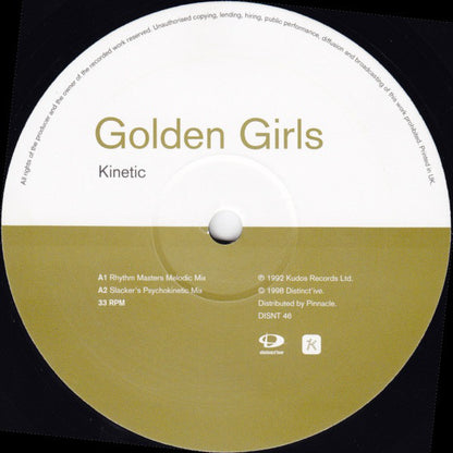 Golden Girls : Kinetic (12")