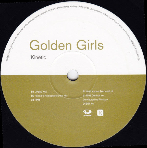 Golden Girls : Kinetic (12")