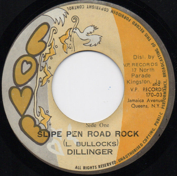 Dillinger : Slipe Pen Road Rock / Tell Me The Truth (7")