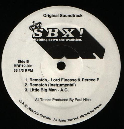 Various : SBX! Original Soundtrack EP (12", EP)