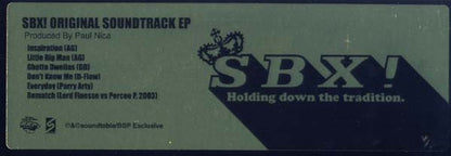Various : SBX! Original Soundtrack EP (12", EP)