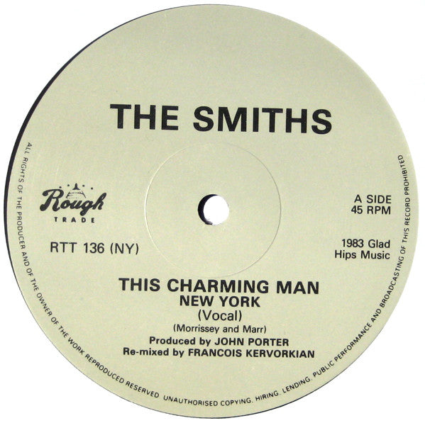 The Smiths : This Charming Man (New York) (12", Single, Dom)