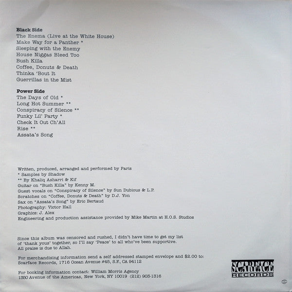 Paris (2) : Sleeping With The Enemy (LP, Album)