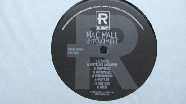 Mac Mall : Untouchable (LP, Album)