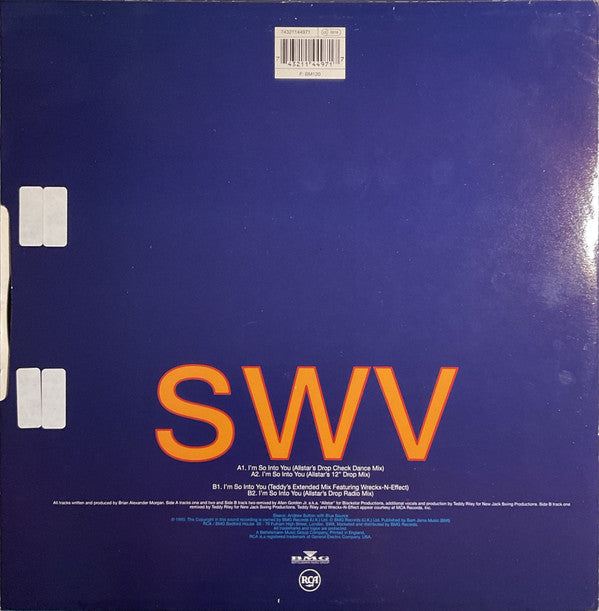 SWV : I'm So Into You (12")