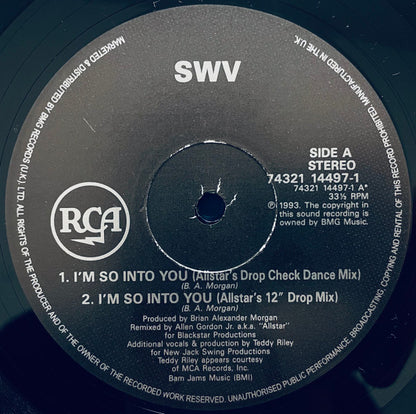 SWV : I'm So Into You (12")