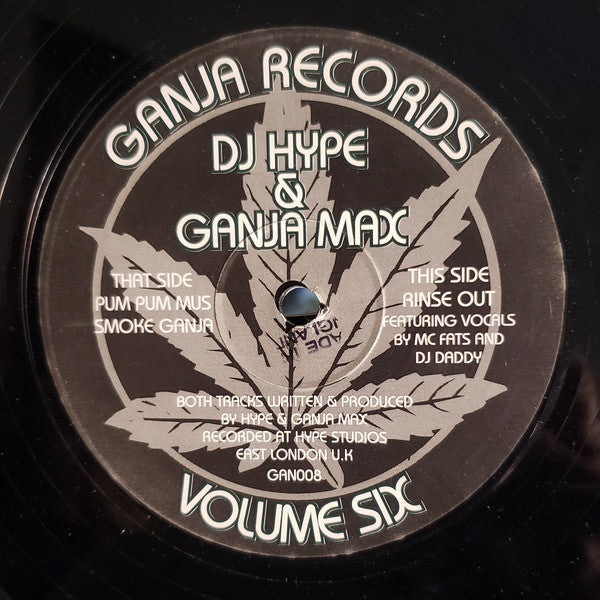 DJ Hype & Ganja Max : Volume Six (12")