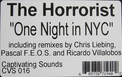 The Horrorist : One Night In NYC (12")