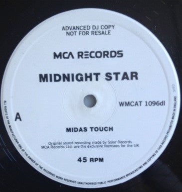 Midnight Star : Midas Touch (12", Promo)