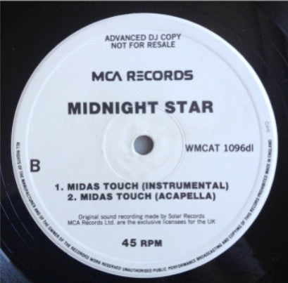 Midnight Star : Midas Touch (12", Promo)