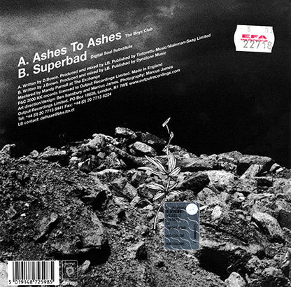 LB* : Ashes To Ashes (The Boys Club) (7", Single)