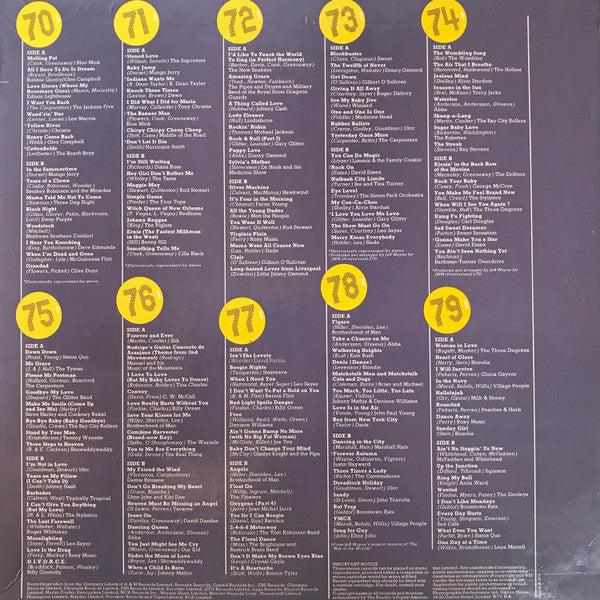 Various : The Sensational 70s (10xLP, Album, Comp + Box)