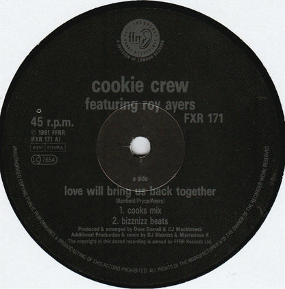 The Cookie Crew : Love Will Bring Us Back Together (12")