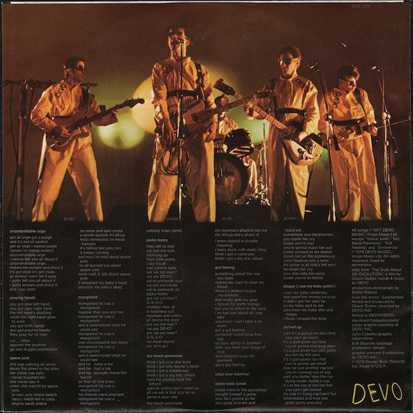 Devo : Q: Are We Not Men? A: We Are Devo! (LP, Album, Los)