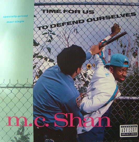 MC Shan : Time For Us To Defend Ourselves (12", Maxi)