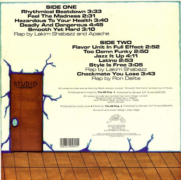 The 45 King & Louie Louie : Rhythmical Madness (LP)