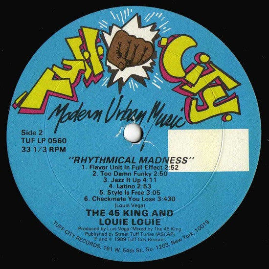 The 45 King & Louie Louie : Rhythmical Madness (LP)