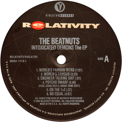 The Beatnuts : Intoxicated Demons The EP (12", EP)