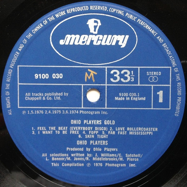 Ohio Players : Ohio Players Gold (LP, Comp)