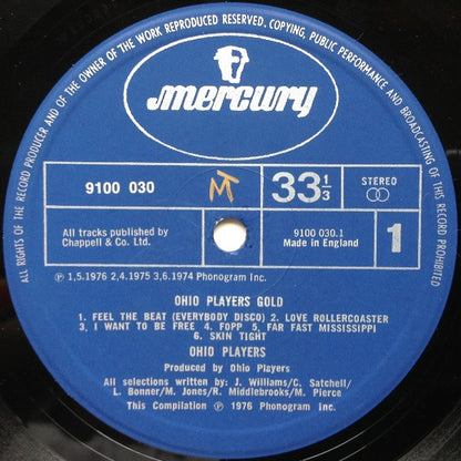 Ohio Players : Ohio Players Gold (LP, Comp)