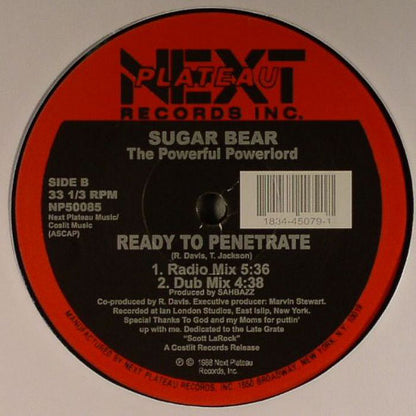 Sugar Bear - The Powerful Powerlord* : Don't Scandalize Mine / Ready To Penetrate (12", RE, RP)