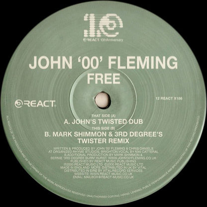 John '00' Fleming : Free (12")