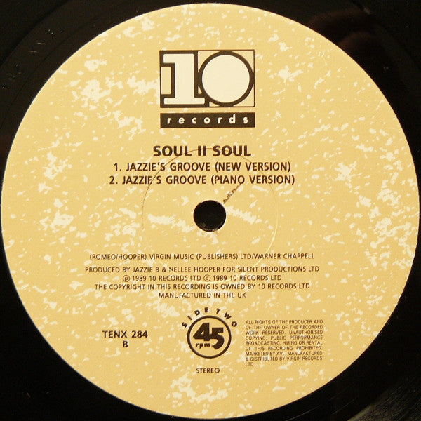 Soul II Soul : Get A Life (12", Single)