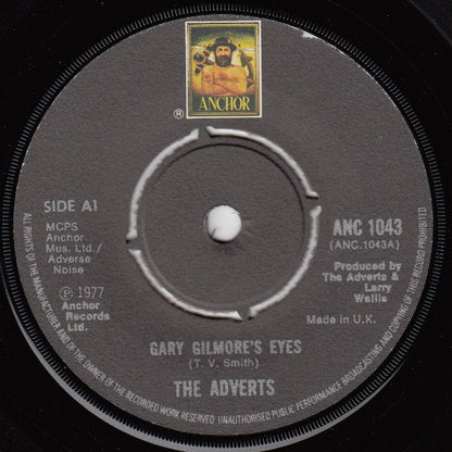 The Adverts : Gary Gilmore's Eyes / Bored Teenagers (7", Single, 4 P)