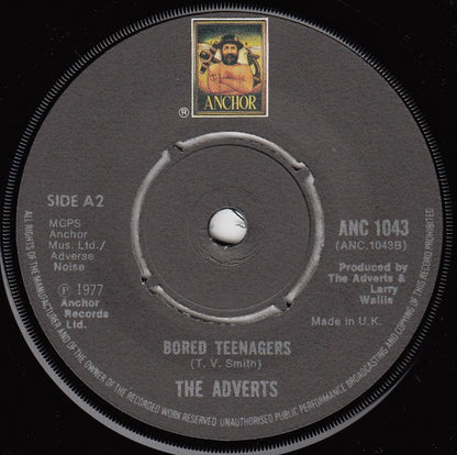 The Adverts : Gary Gilmore's Eyes / Bored Teenagers (7", Single, 4 P)