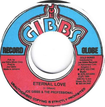 JC Lodge / Joe Gibbs & The Professionals : Someone Love You Honey / Eternal Love (7", Single, RE)