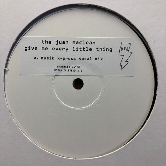The Juan MacLean : Give Me Every Little Thing (2x12", Promo, W/Lbl)